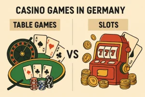 Сравнение популярных игр в казино Германии: настольные VS автоматы Сравнение популярных игр в казино Германии: настольные VS автоматы